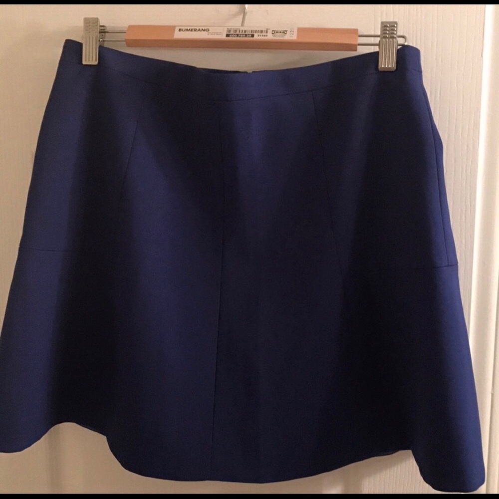J Crew Factory Blue Skirt